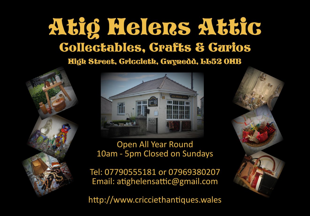Atig Helen's Attic Advert