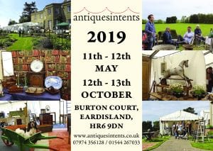 Postcard for antiquesintents 2019 Events